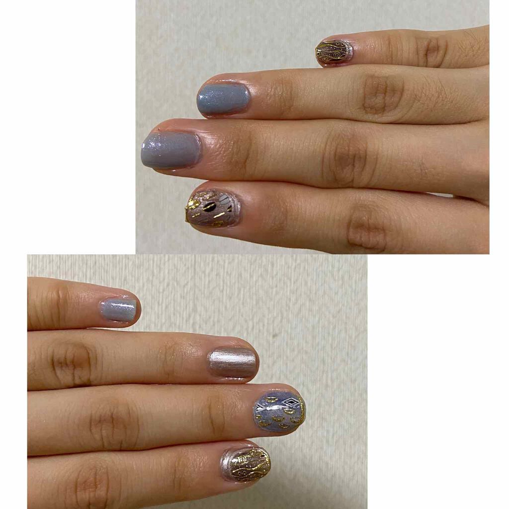 クリムトの世界をまとうネイルシールの会/フェリシモ/ネイルシールを使ったクチコミ(4枚目)