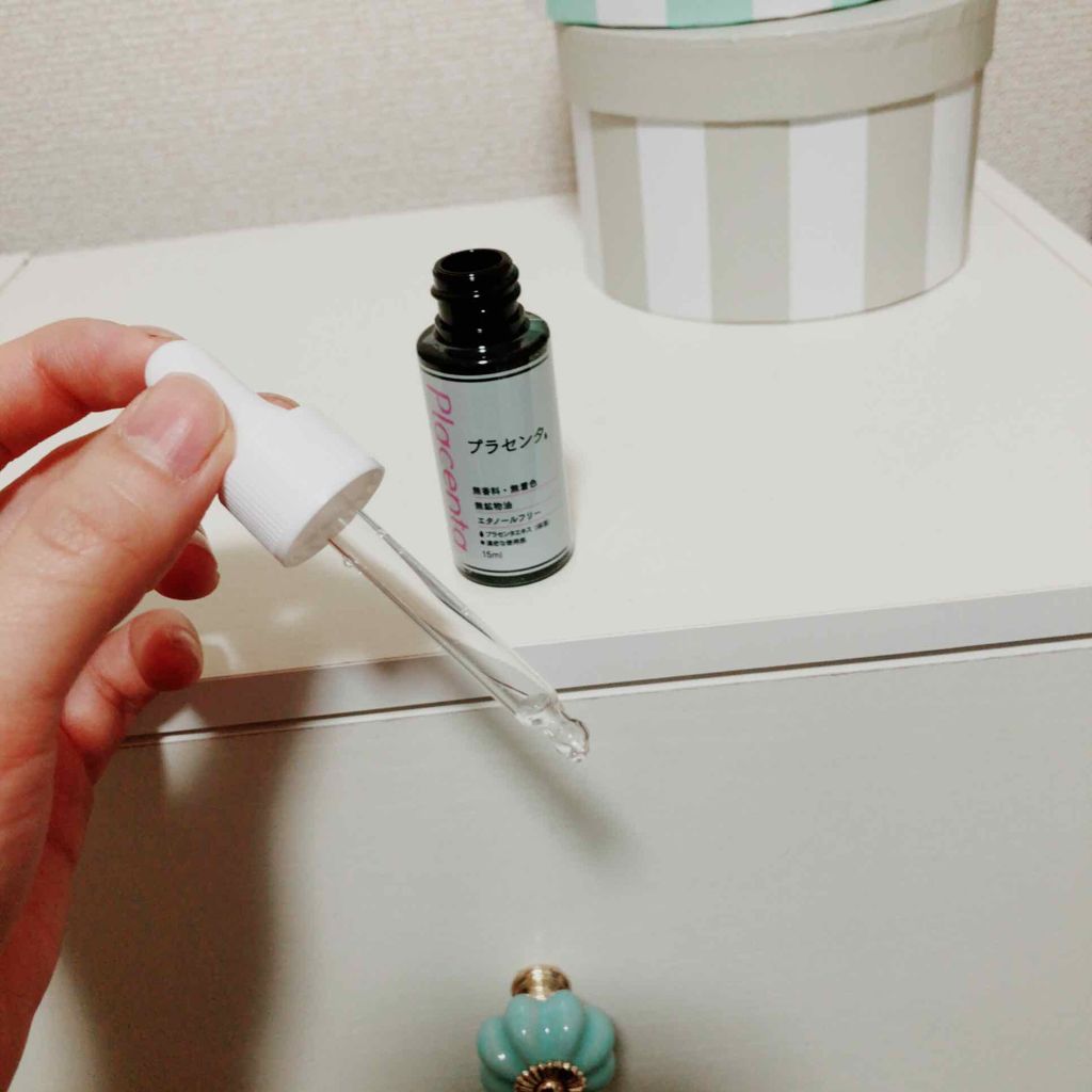 D濃密美容液 プラセンタ/DAISO/美容液を使ったクチコミ(2枚目)
