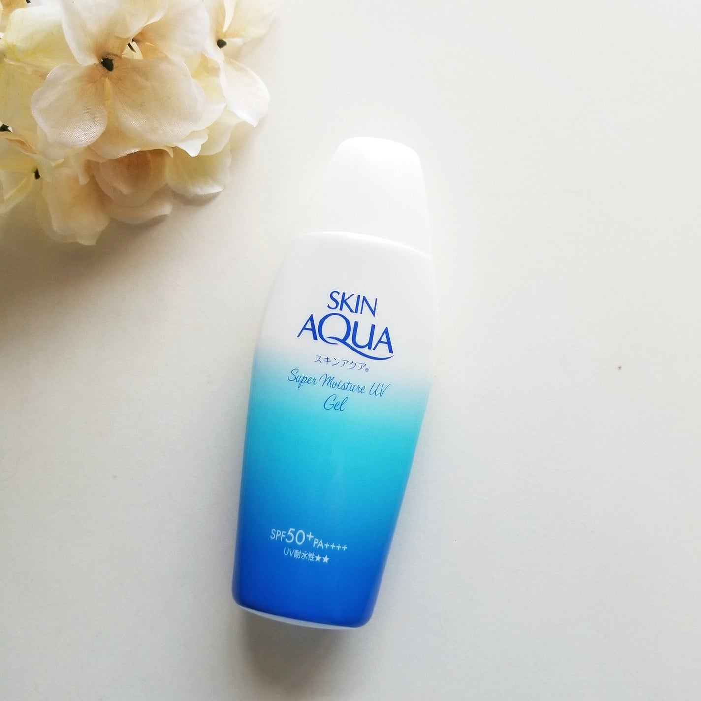 スキンアクア スーパーモイスチャージェル/スキンアクア/日焼け止めジェルを使ったクチコミ(1枚目)