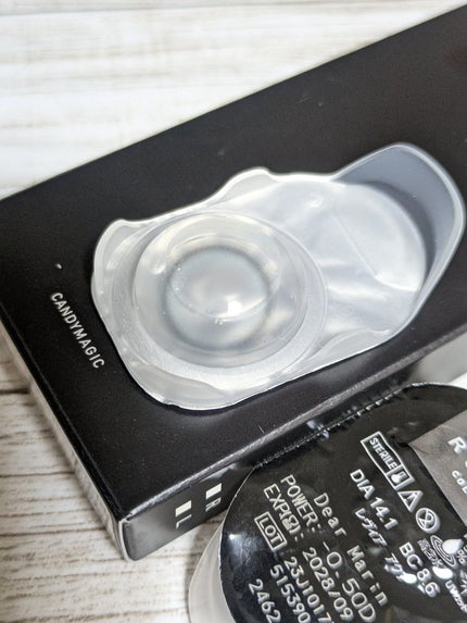 レヴィアワンデーカラー/ReVIA/ワンデー(1DAY)カラコンを使ったクチコミ(2枚目)