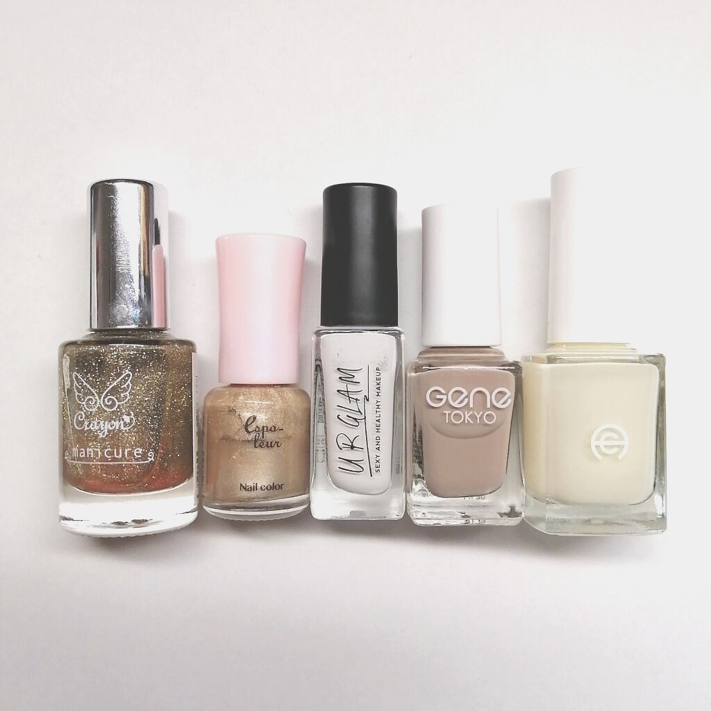 ダイソー エスポルール ネイルポリッシュ/エスポルール/マニキュアを使ったクチコミ（2枚目）