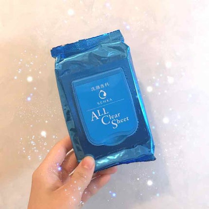 すっぴん磨きクレンジングシート/SENKA(専科)/クレンジングシートを使ったクチコミ(1枚目)