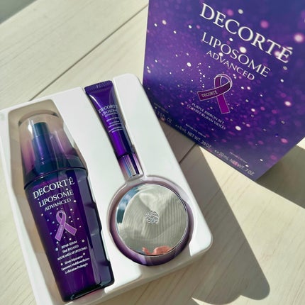 リポソーム アドバンスト パープルリボン セット 2023/DECORTÉ/スキンケアキットを使ったクチコミ(2枚目)