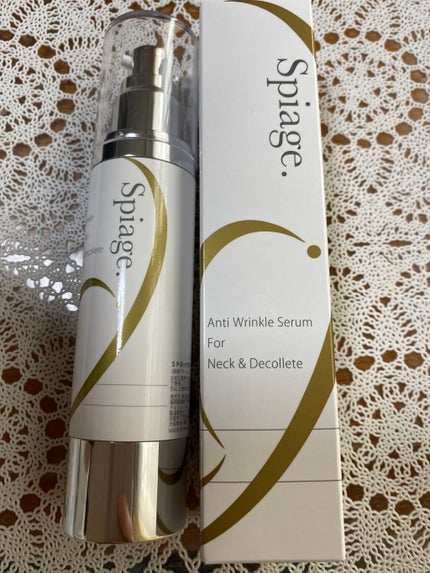 Spiage./アニス/ネック・デコルテケアを使ったクチコミ(1枚目)