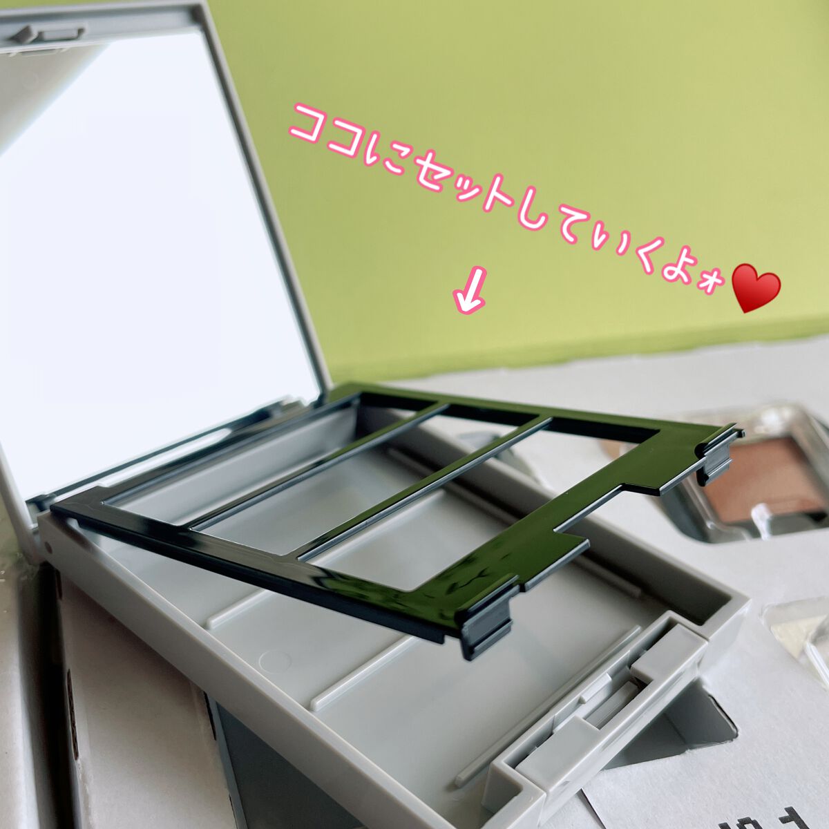 MY MIXED PALETTE 6色カスタムパレット 06 WANDER/MN/マルチパレットを使ったクチコミ（3枚目）