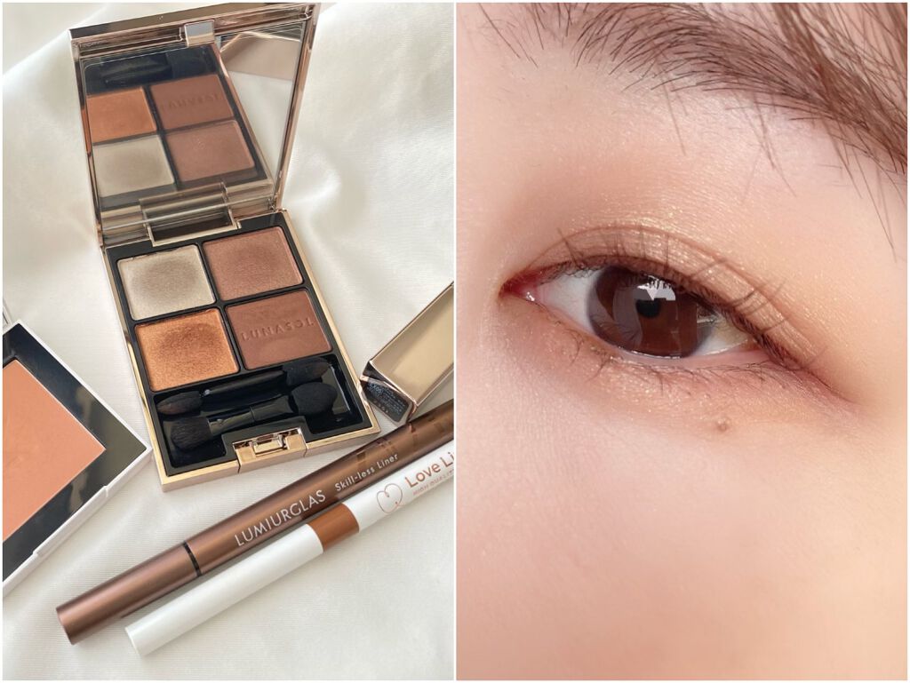 ジャストチーク/Laka/パウダーチークを使ったクチコミ（1枚目）