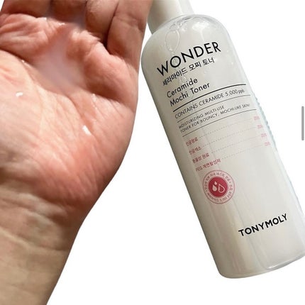 Wonder Ceramide Mochi Toner(トニーモリーワンダーCモチトナー)/TONYMOLY/化粧水を使ったクチコミ(2枚目)