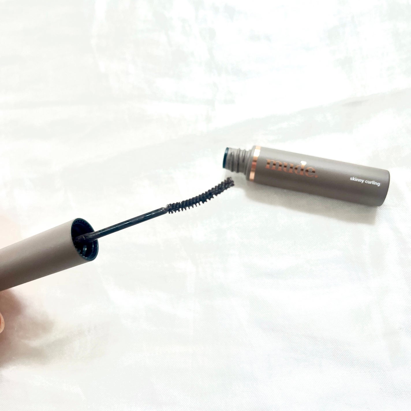 スキニーマスカラ/mude/マスカラを使ったクチコミ(2枚目)