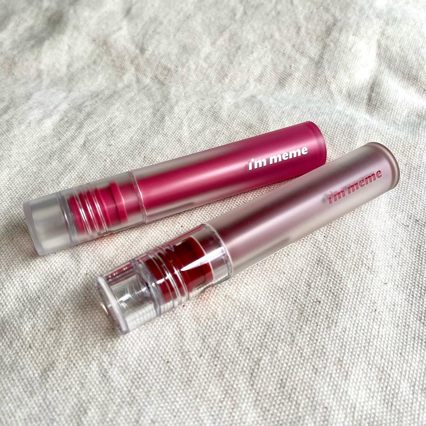 リップシルエットマットベルベットティント/i’m meme/リップティントを使ったクチコミ(1枚目)