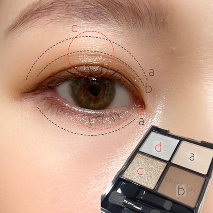 アイカラーレーション/LUNASOL/アイシャドウパレットを使ったクチコミ(2枚目)