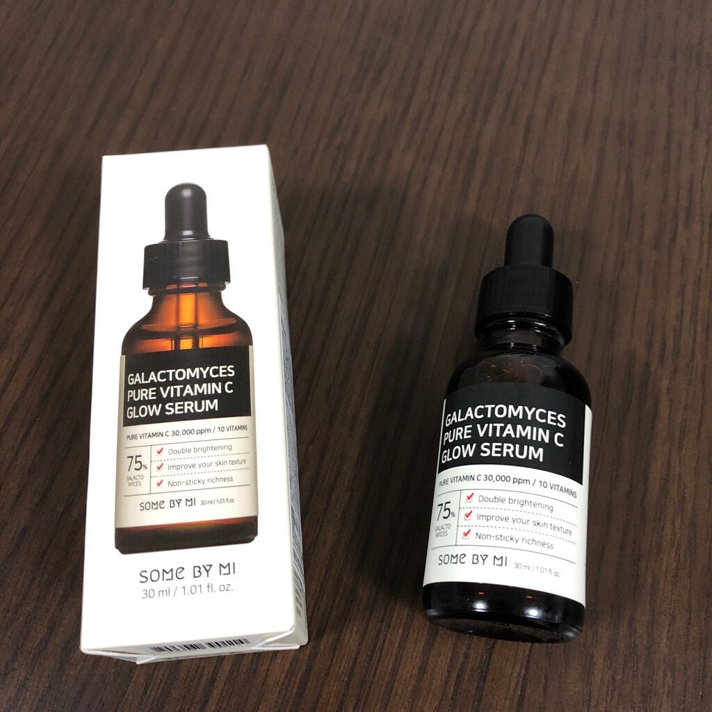 ガラクトミセスピュアビタミンCグローセラム/SOME BY MI/美容液を使ったクチコミ(1枚目)