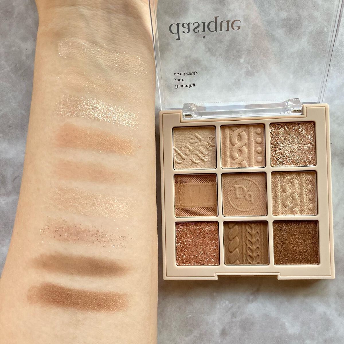 シャドウパレット/dasique/アイシャドウパレットを使ったクチコミ(2枚目)