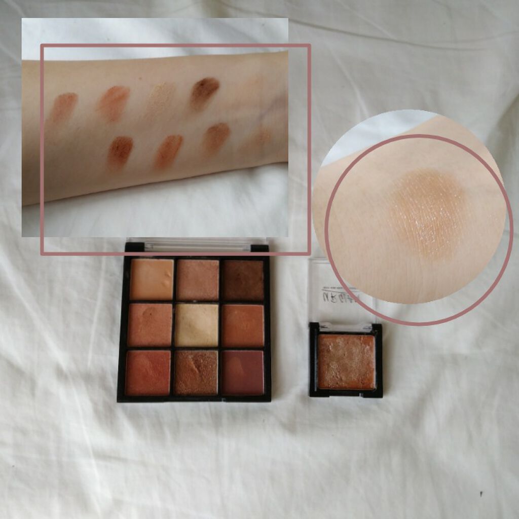 UR GLAM　POWDER EYESHADOW/U R GLAM/単色アイシャドウを使ったクチコミ（2枚目）