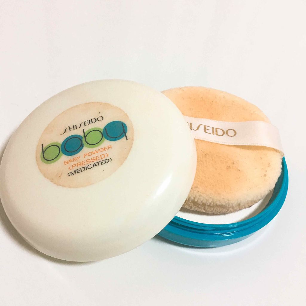 資生堂ベビーパウダー(プレスド)/ベビー/ボディパウダーを使ったクチコミ（1枚目）