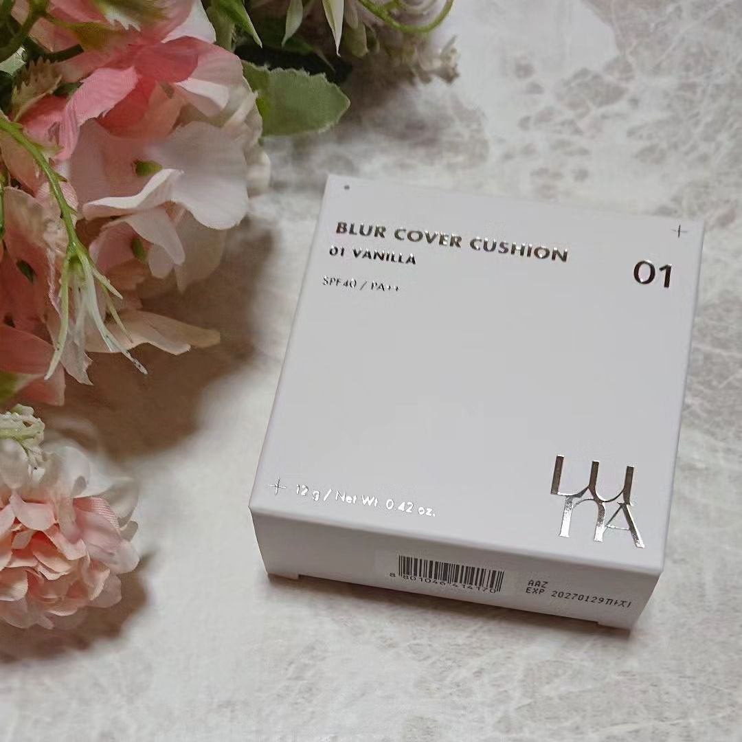 ブラーカバークッション/LUNA/クッションファンデーションを使ったクチコミ(1枚目)