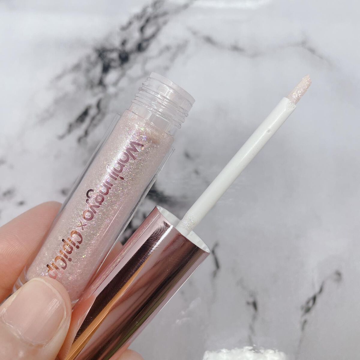 ウォンジョンヨ ダイヤモンドライナー/Wonjungyo/リキッドアイシャドウを使ったクチコミ(3枚目)