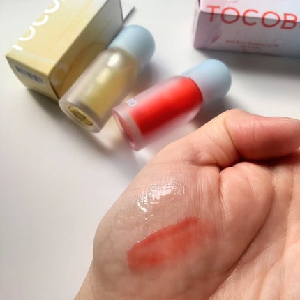 ジューシーベリープランピングリップオイル/TOCOBO/リップグロスを使ったクチコミ(3枚目)
