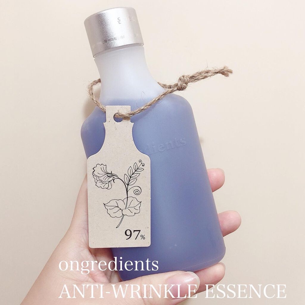 Anti-Wrinkle Essence /Ongredients/化粧水を使ったクチコミ（1枚目）