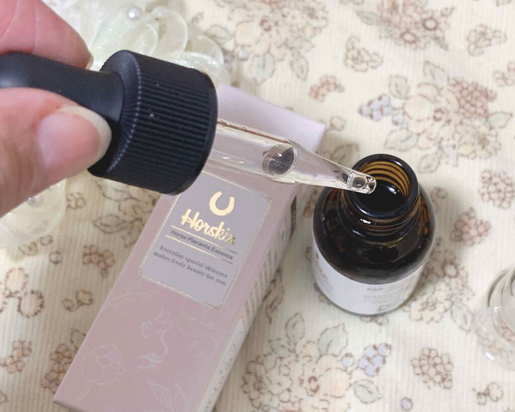 あやちゃん@フォロバ100 on LIPS 「CIEENAHorskin馬プラセンタ原液美容液🌸Horski..」(2枚目)