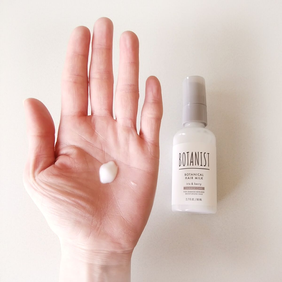 ボタニカルヘアミルク(ダメージケア)/BOTANIST/ヘアミルクを使ったクチコミ(1枚目)