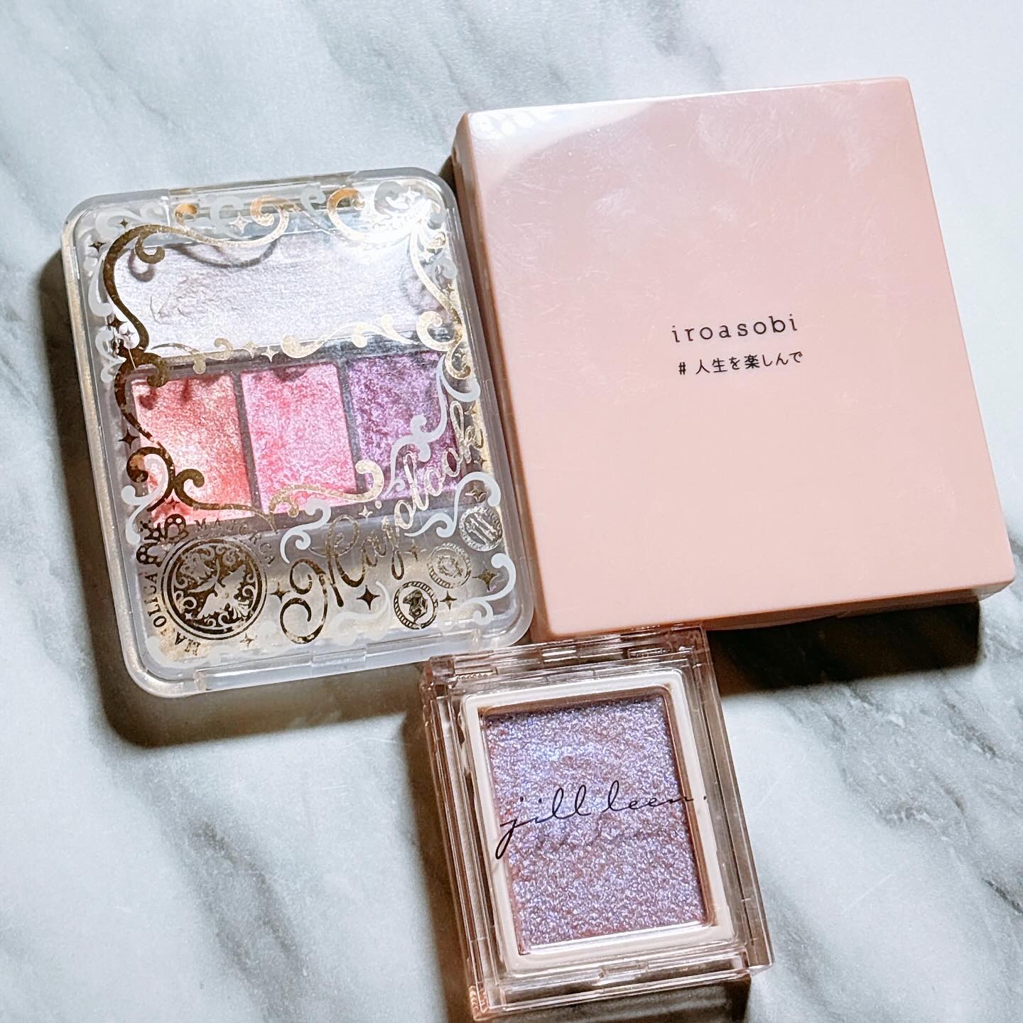 jill leen. シングルムースアイシャドウ 108 プラムソルベ(日本限定) /jill leen./単色アイシャドウを使ったクチコミ（2枚目）