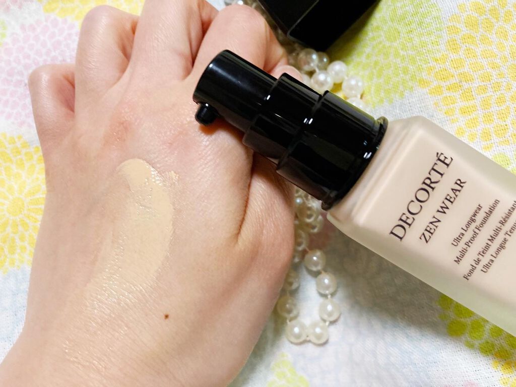 ゼン ウェア フルイド/DECORTÉ/リキッドファンデーションを使ったクチコミ(6枚目)