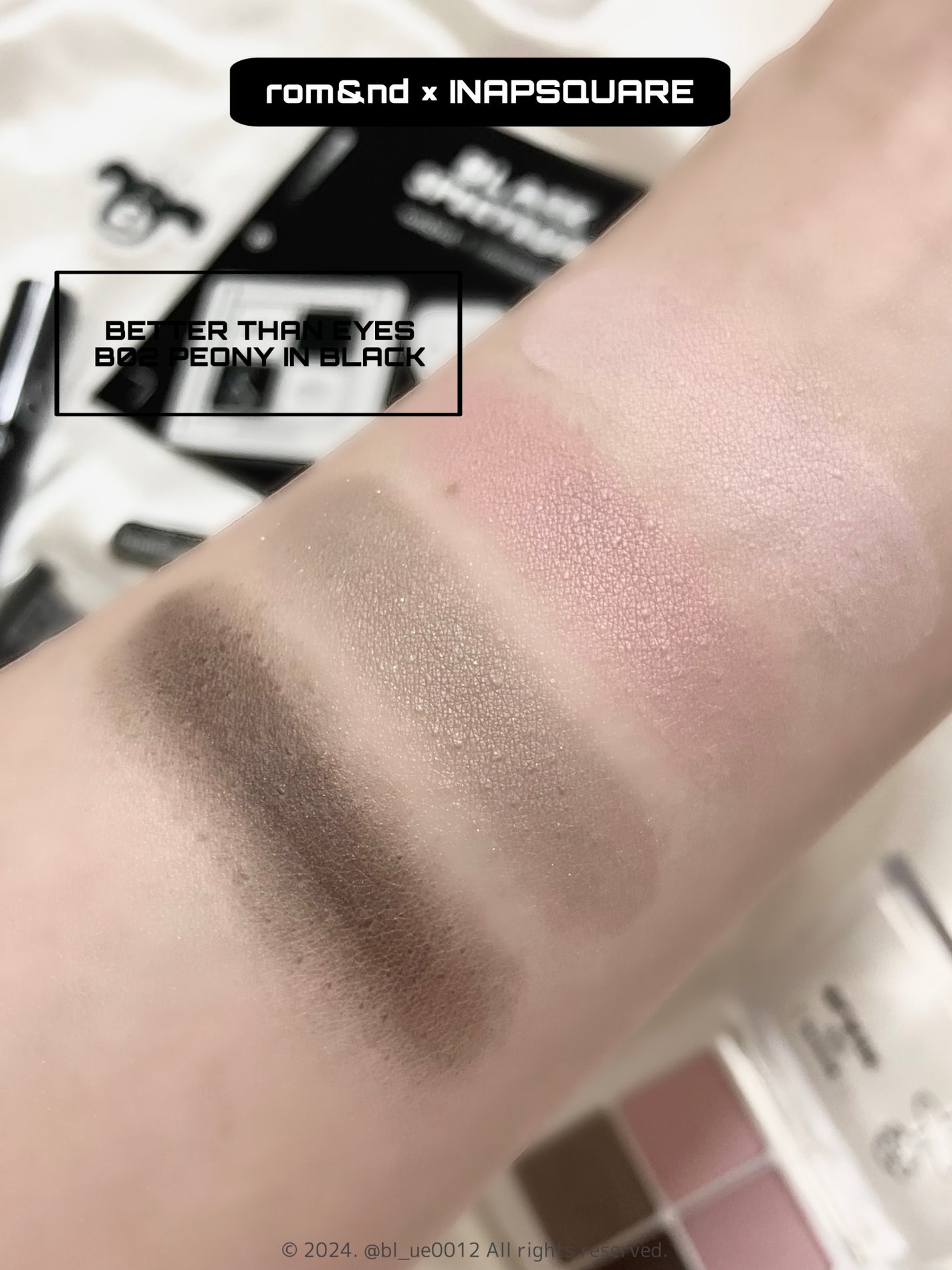 ベターザンアイズ/rom&nd/アイシャドウパレットを使ったクチコミ(4枚目)