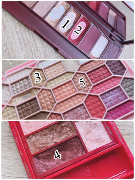 トリプルレシピアイズ/インテグレート/アイシャドウパレットを使ったクチコミ(4枚目)