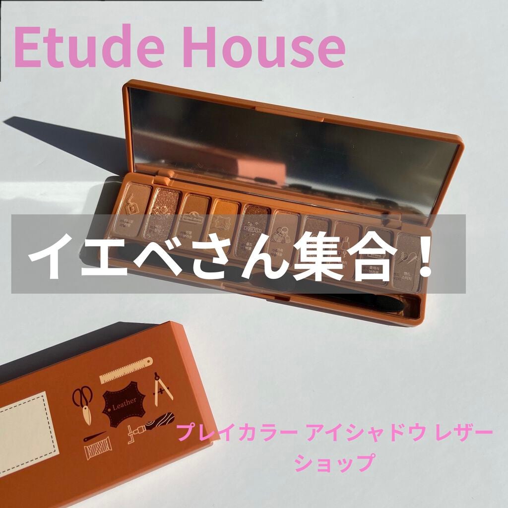 プレイカラー アイシャドウ/ETUDE/アイシャドウパレットを使ったクチコミ(1枚目)