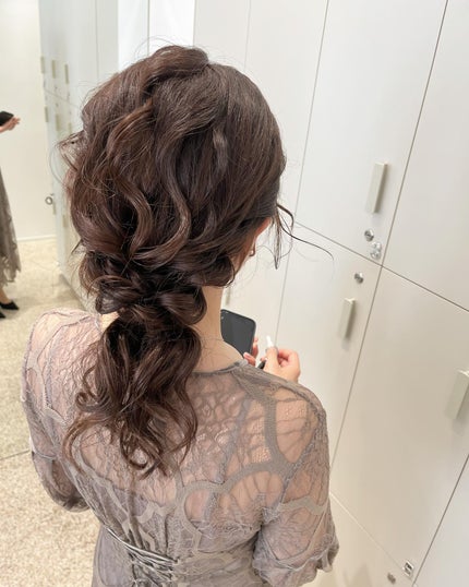 HARUNA on LIPS 「.最近のお客様ヘアセット💕💕..⭐️ヘアセット¥5500〜....」(7枚目)