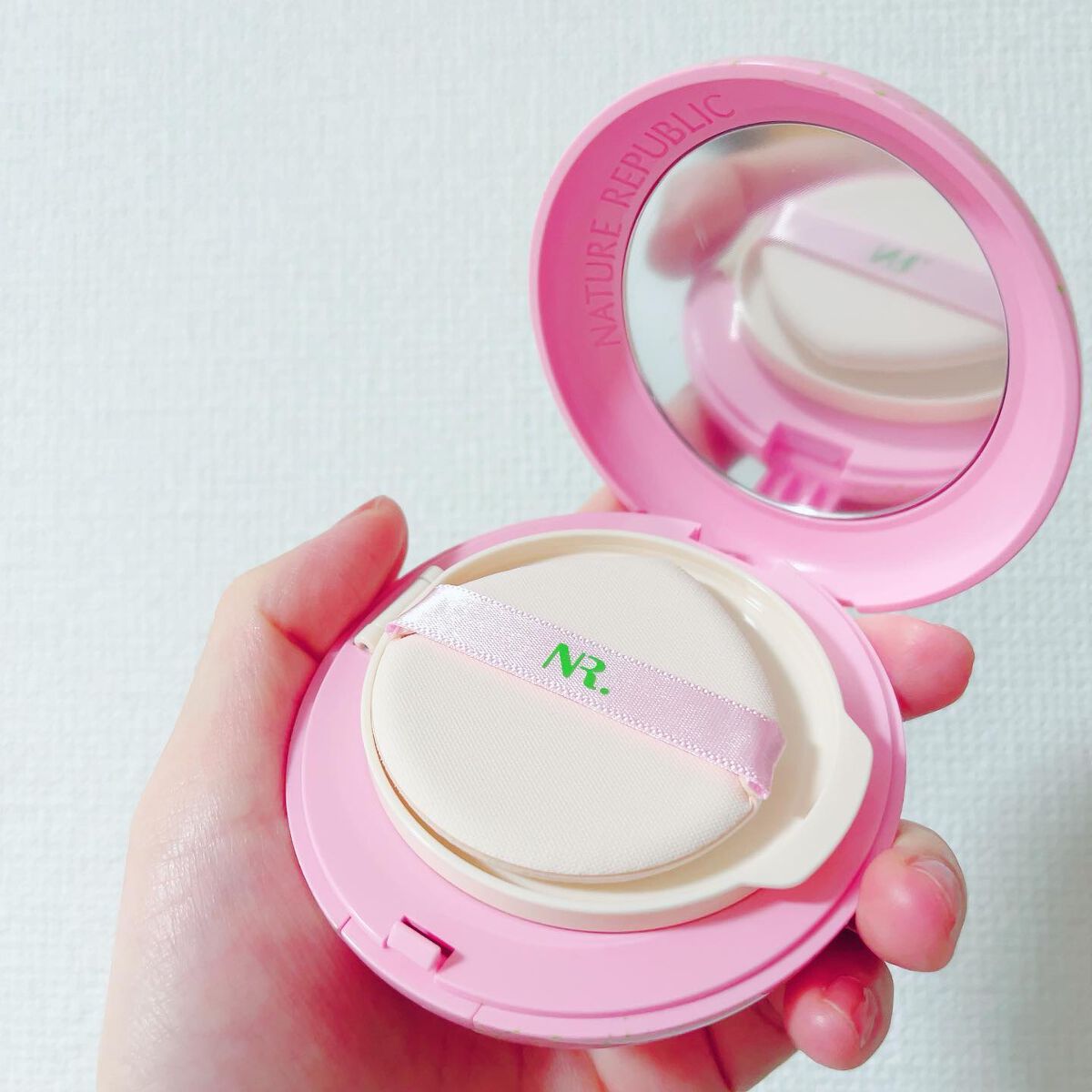 PROBIOエッセンスクッション/ネイチャーリパブリック/クッションファンデーションを使ったクチコミ(2枚目)