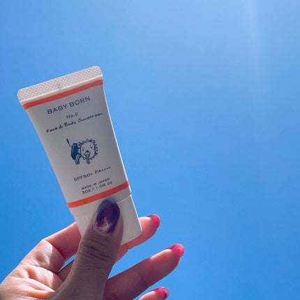 日焼け止め乳液/BABY BORN/日焼け止めミルクを使ったクチコミ(4枚目)