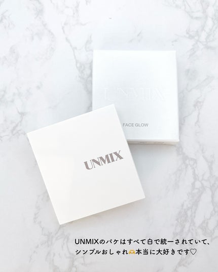 フェイスグロウ/UNMIX/パウダーチークを使ったクチコミ(6枚目)