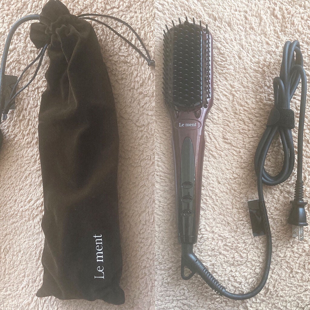 ストレートヒートブラシ/Le ment/ヒートブラシを使ったクチコミ(3枚目)