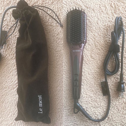 ストレートヒートブラシ/Le ment/ヒートブラシを使ったクチコミ(3枚目)