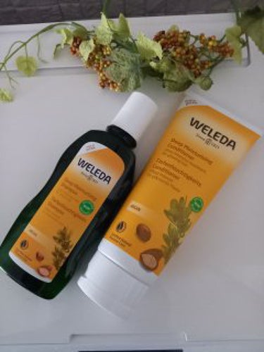 アルガン ヘアシャンプー／ヘアコンディショナー シャンプー/WELEDA/シャンプー・コンディショナーを使ったクチコミ（1枚目）