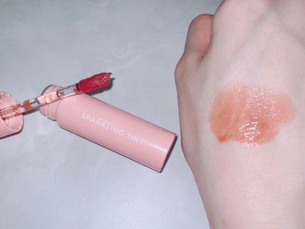 アピュー ジューシーパン スパークリングティント/A’pieu/口紅を使ったクチコミ(2枚目)