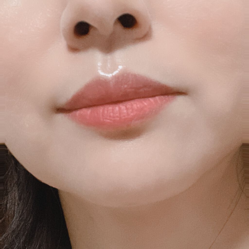 デュー ベルベット 01桃の花/AMUSE/口紅を使ったクチコミ（2枚目）