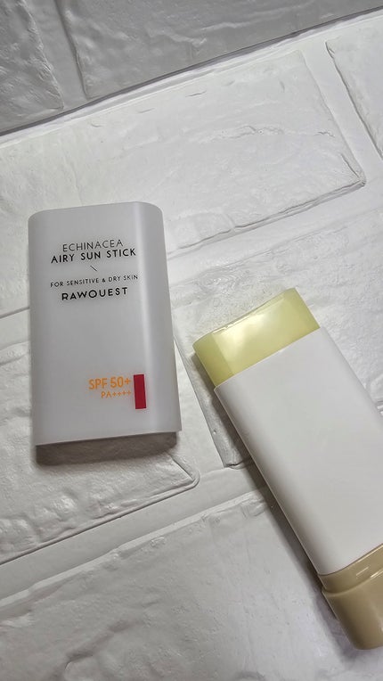 Echinacea Airy Sun Stick/RAWQUEST/日焼け止めスティックを使ったクチコミ(2枚目)