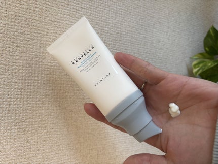 ヒアルーシカ ウォーターフィット サンセラム/SKIN1004/日焼け止めローションを使ったクチコミ(1枚目)