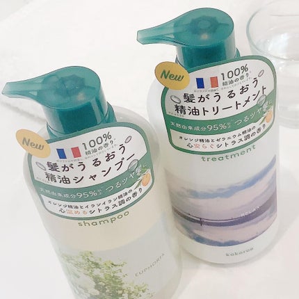 髪がうるおう精油シャンプー/トリートメント しっとり シャンプー本体 480ml/kokoroe/シャンプー・コンディショナーを使ったクチコミ(2枚目)