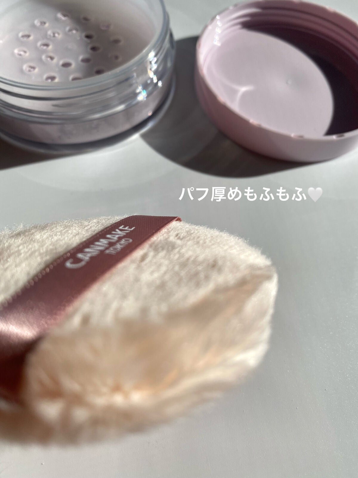 シルキールースモイストパウダー/キャンメイク/ルースパウダーを使ったクチコミ(2枚目)