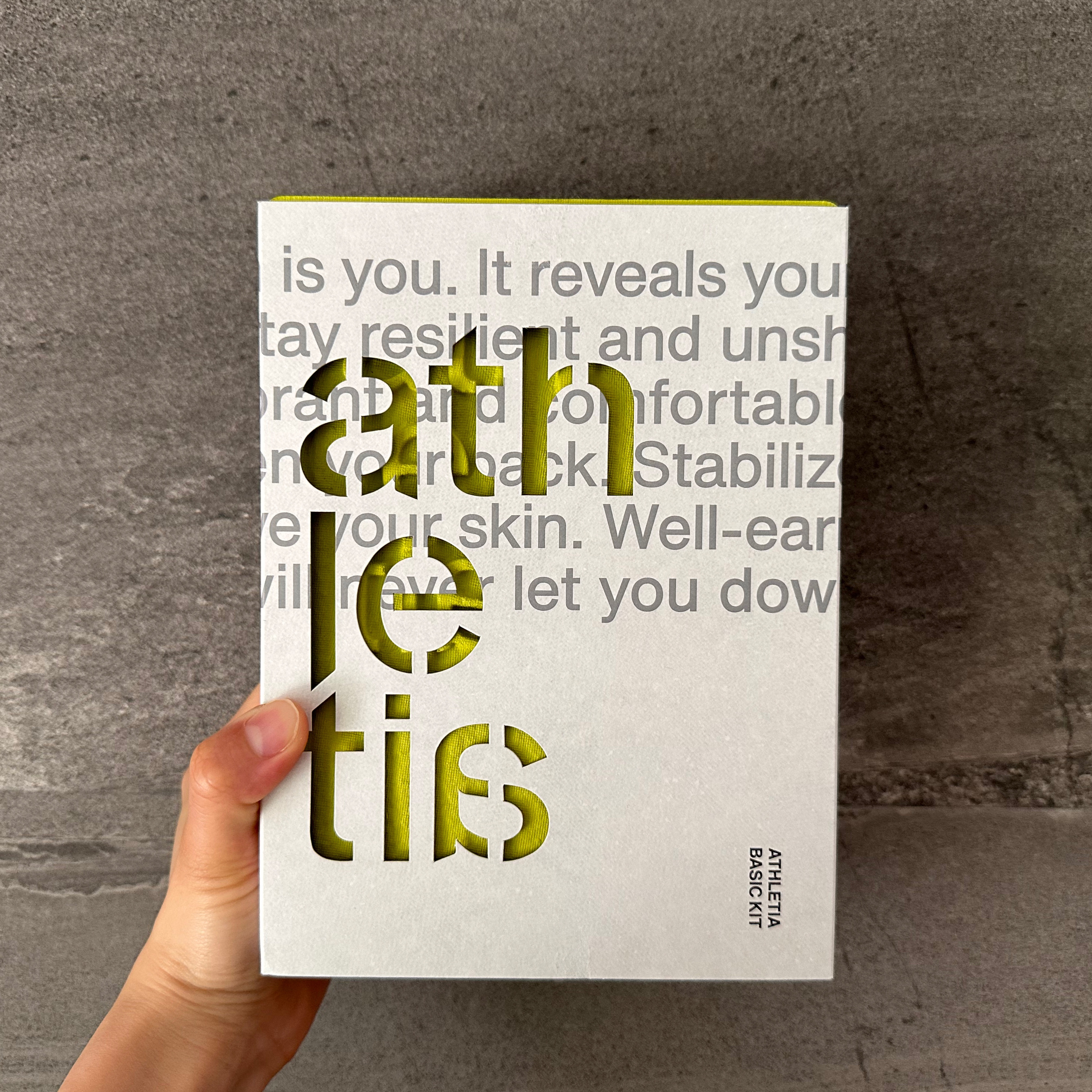 ベーシックキット/athletia/スキンケアキットを使ったクチコミ（3枚目）