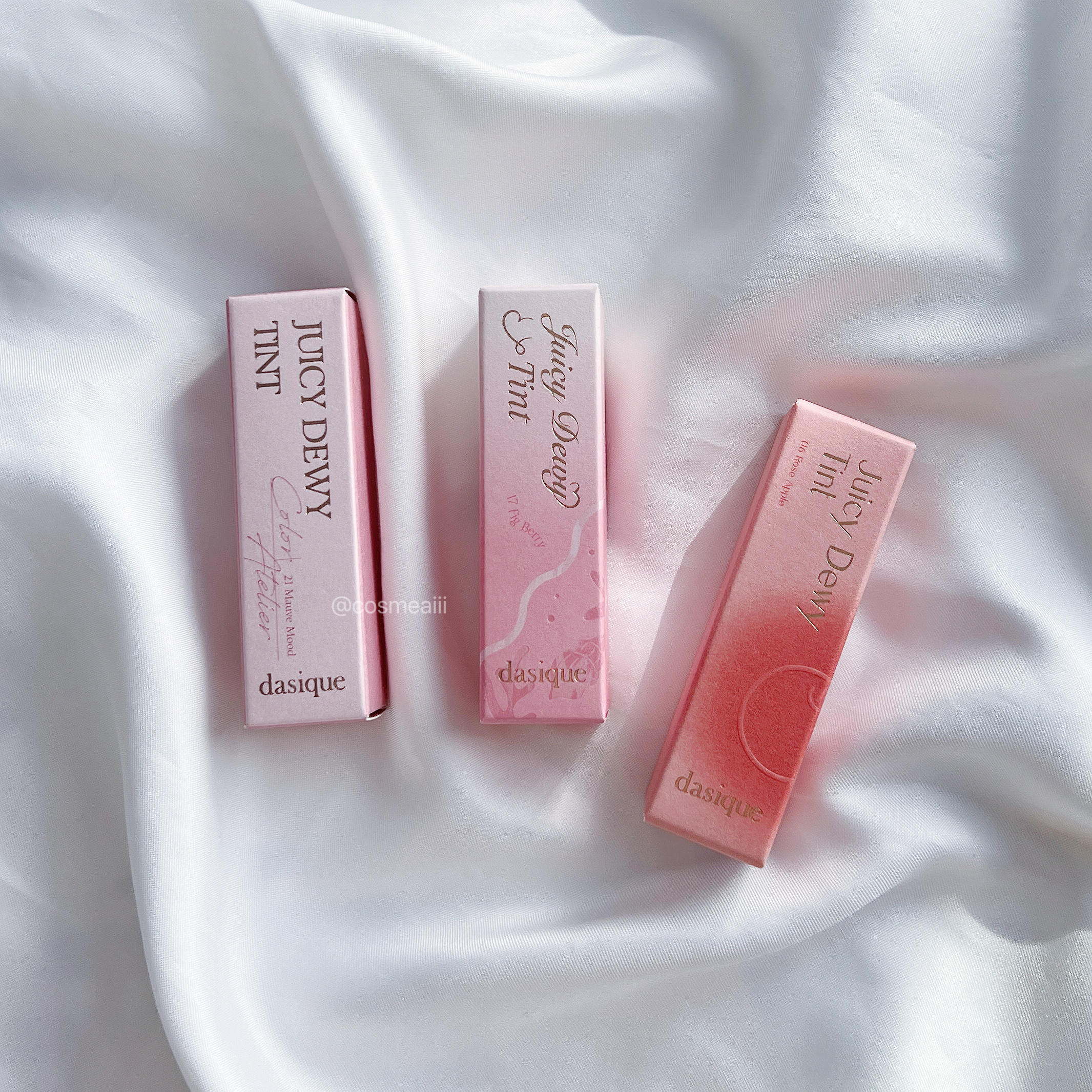 ジューシーデュイティント 06 ローズアップル/dasique/リップティントを使ったクチコミ（3枚目）