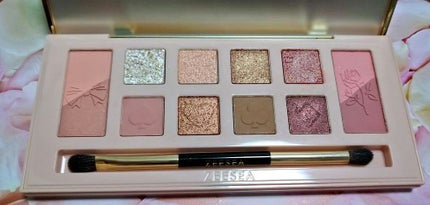 アリスドリームランドシリーズ 12色アイシャドウパレット(ZEESEA×大英博物館)/ZEESEA/アイシャドウパレットを使ったクチコミ(2枚目)