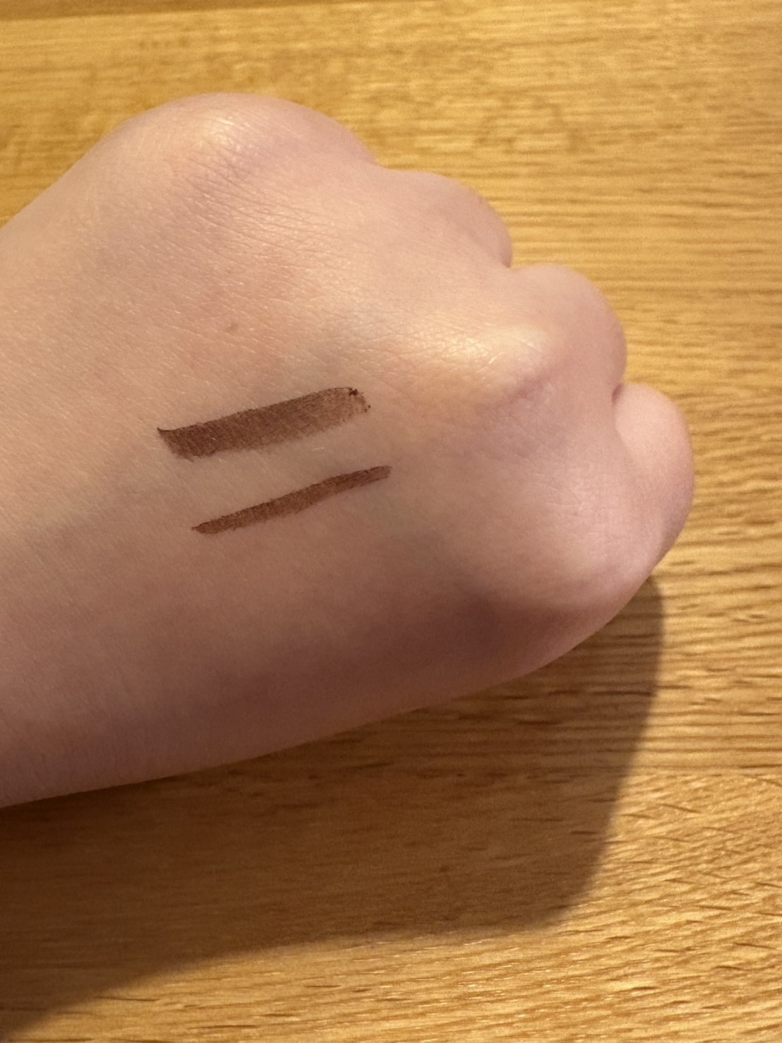 スキルレスライナー 03.チェスナットブラウン/LUMIURGLAS/リキッドアイライナーを使ったクチコミ（3枚目）