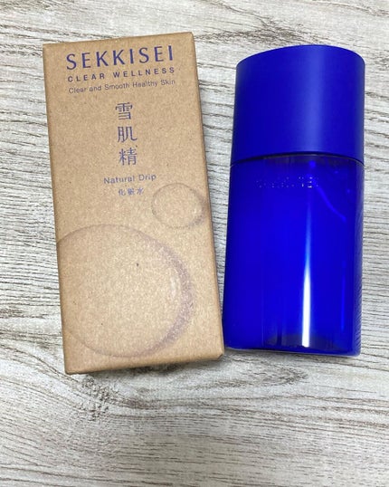 クリアウェルネス ナチュラル ドリップ/雪肌精/化粧水を使ったクチコミ(1枚目)