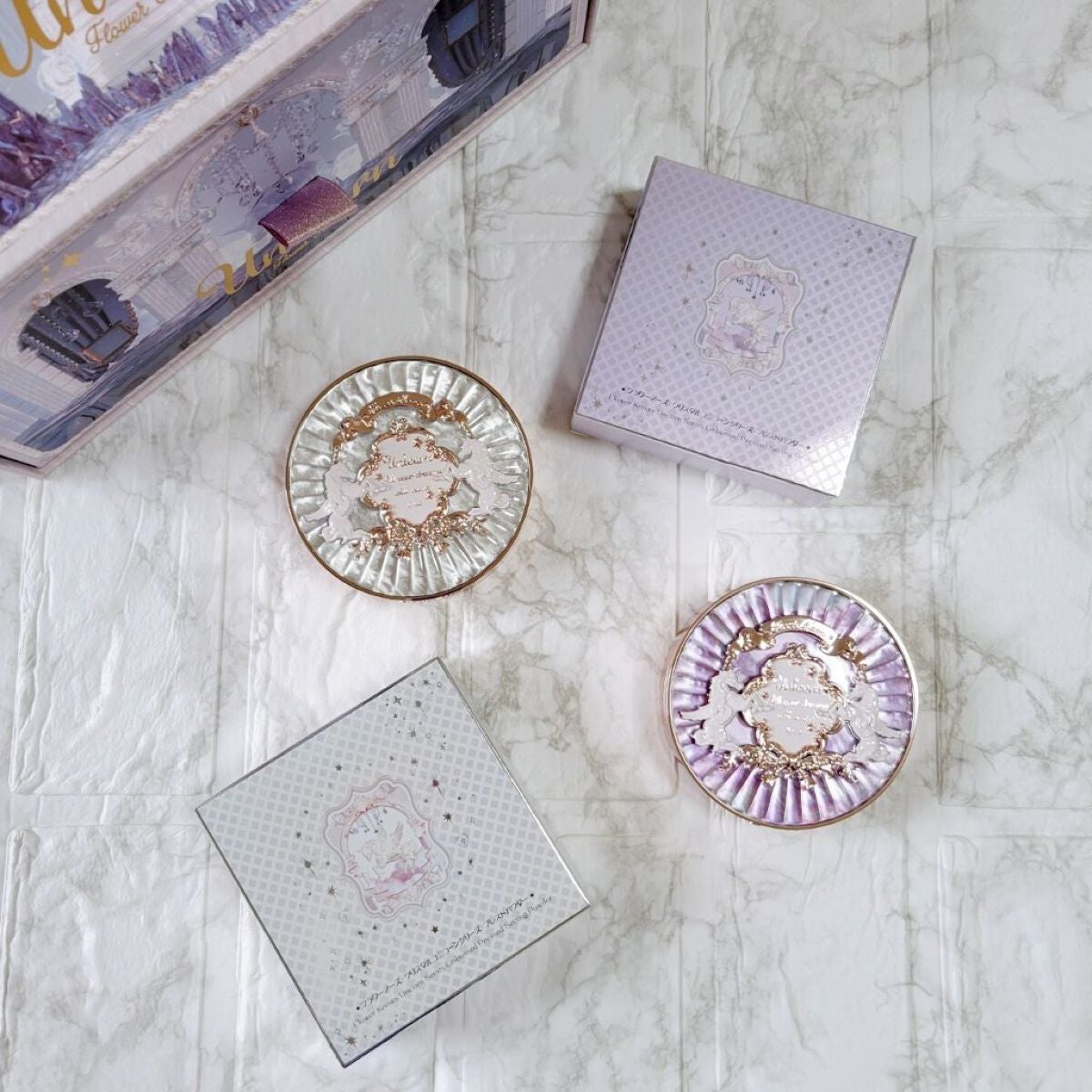 クリスタルユニコーンシリーズ チークブラッシュ/FlowerKnows/パウダーチークを使ったクチコミ(2枚目)