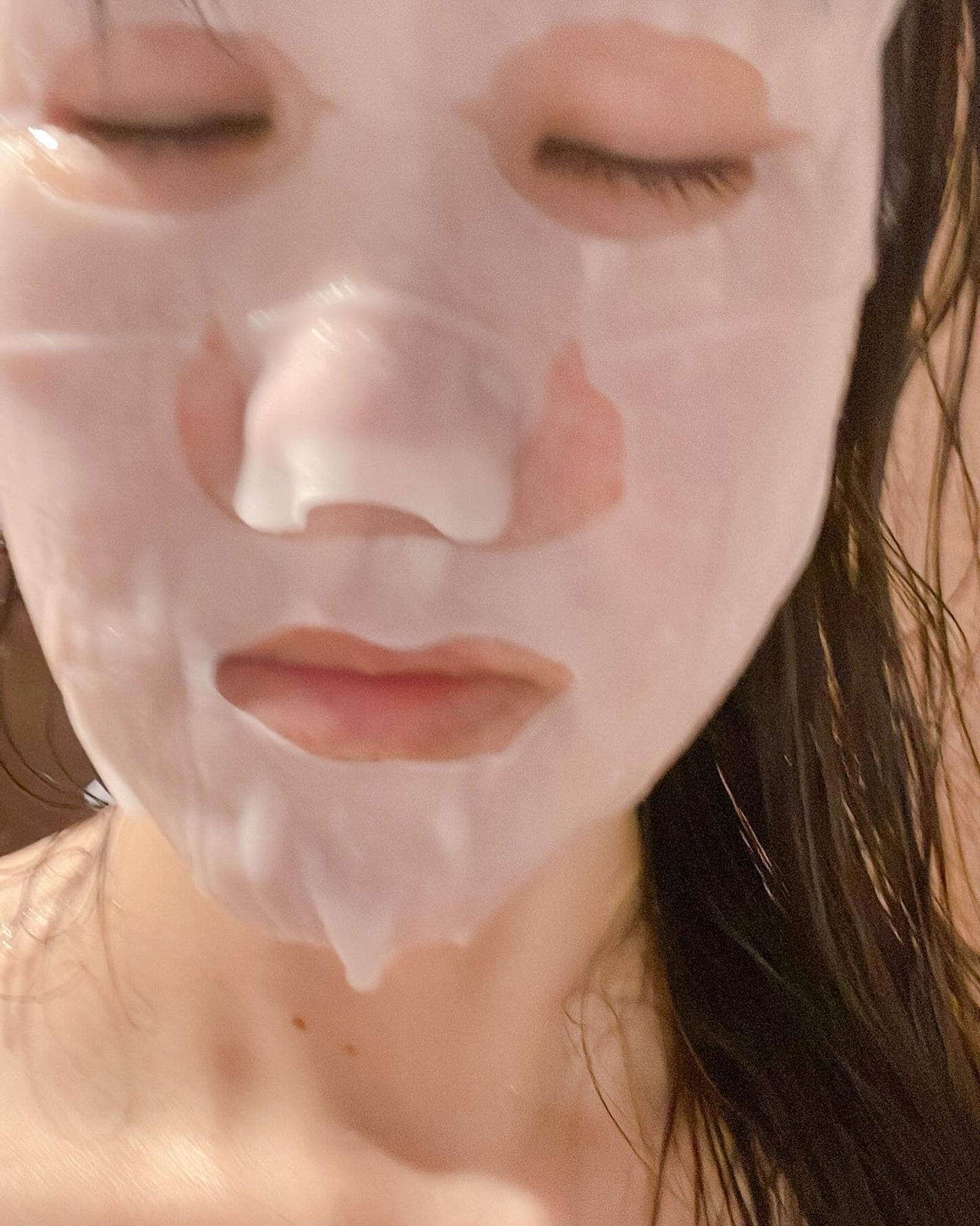 原液美容100マスク レチノール&コラーゲン/ONE STONE TWO BIRDS/シートマスク・パックを使ったクチコミ(4枚目)