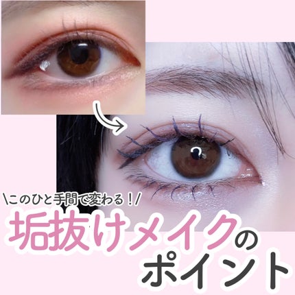 「塗るつけまつげ」自まつげ際立てタイプ/デジャヴュ/マスカラを使ったクチコミ(1枚目)